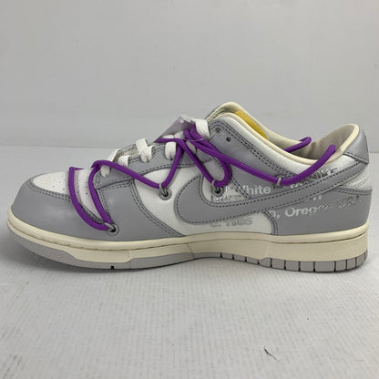 【中古美品】【メンズ】 ナイキ NIKE × OFF-WHITE DM1602-125 DUNK LOW "SAIL NEUTRAL GRAY" GRAY メンズ 26.0㎝ 黒タグ・箱付属 スニーカー 靴 160-260527-io-14-fuzh 万代Net店