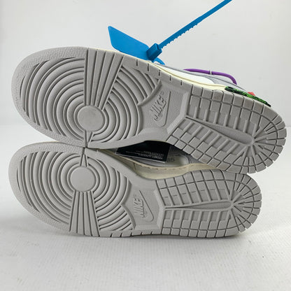 【中古美品】【メンズ】 ナイキ NIKE × OFF-WHITE DM1602-125 DUNK LOW "SAIL NEUTRAL GRAY" GRAY メンズ 26.0㎝ 黒タグ・箱付属 スニーカー 靴 160-260527-io-14-fuzh 万代Net店