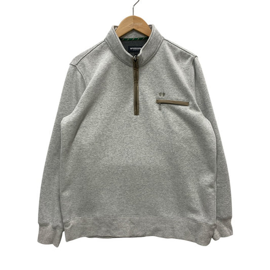 【中古品】【メンズ】 McGregor マックレガー ハーフジップスウェット 裏ボア トップス ブランド 古着 145-250323-gm-08-fuz サイズ：L カラー：グレー 万代Net店