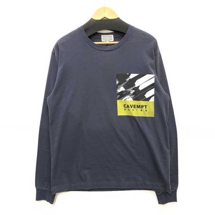 【中古品】【メンズ】 C.E シーイー LONG SLEEVE T-SHIRT 長袖Tシャツ カットソー トップス ブランド 古着 142-250406-gm-15-fuz サイズ：M カラー：ブラック 万代Net店
