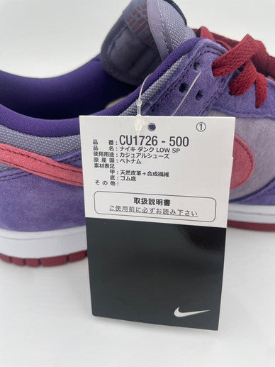 【中古美品】【メンズ】 NIKE ナイキ DUNK LOW SP ダンクローCU1726-500 スニーカー 164-240805-NK-6-yok カラー：DAYBREAK/BARN-PLUM 万代Net店