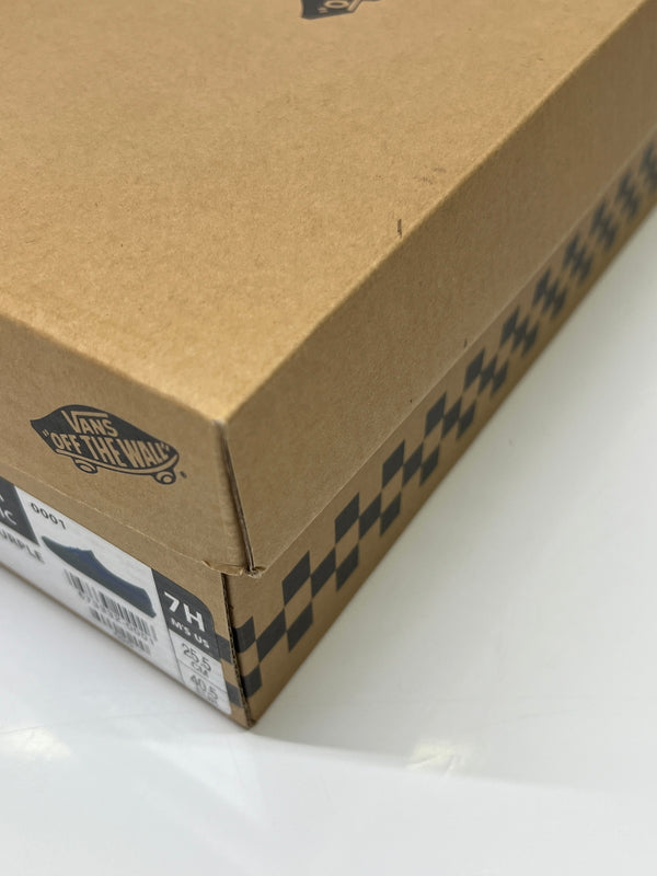 【中古美品】【メンズ/レディース】 VANS バンズ V44CF MA AUTHENTIC オーセンティック 靴 シューズ スニーカー 162-260927-AS-1-hon サイズ：25.5cm US7 カラー：BLACK/PURPLE 万代Net店