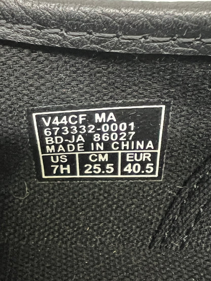 【中古美品】【メンズ/レディース】 VANS バンズ V44CF MA AUTHENTIC オーセンティック 靴 シューズ スニーカー 162-260927-AS-1-hon サイズ：25.5cm US7 カラー：BLACK/PURPLE 万代Net店
