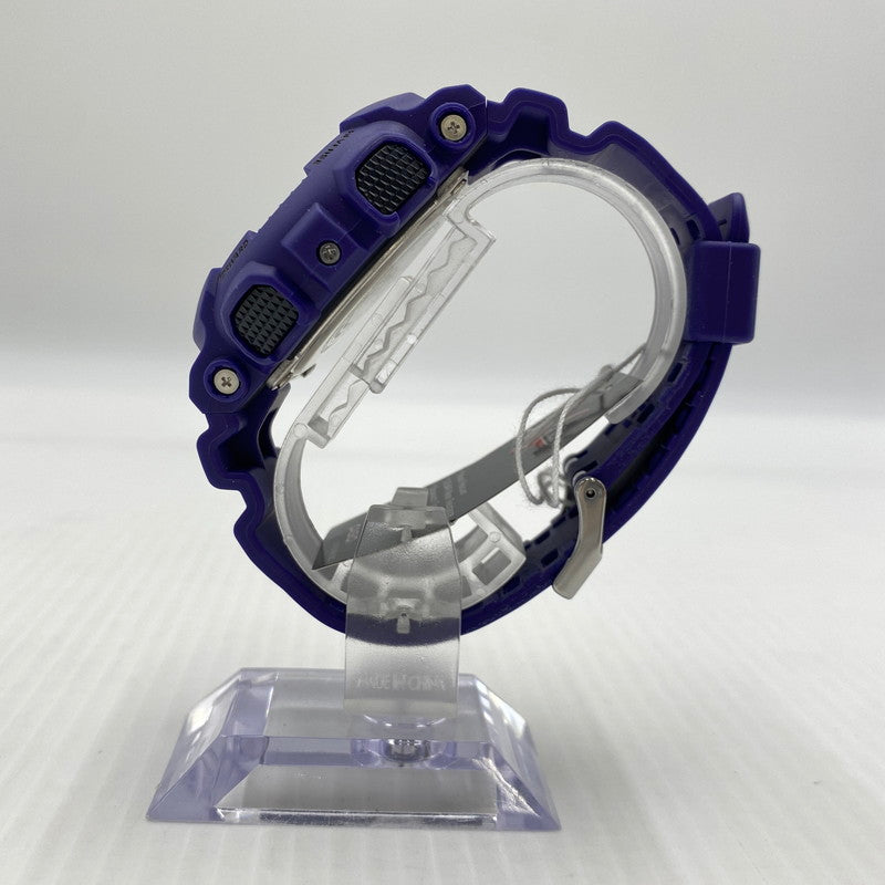 【中古品】【メンズ】 CASIO カシオ ANALOG-DIGITAL MODEL GA-140 SERIES G-SHOCK GA-140-6AJF アナログデジタル モデル GA-140シリーズ ジーショック 腕時計 196-260808-yo-04-tei カラー：パープル 万代Net店