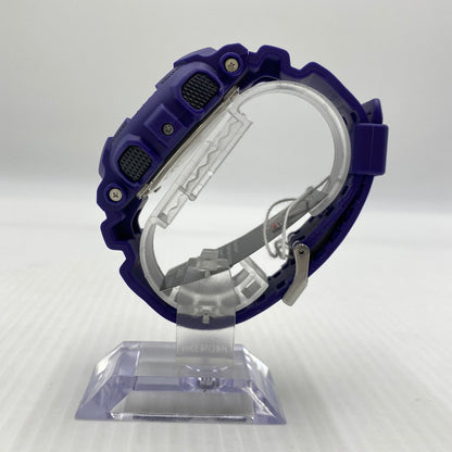 【中古品】【メンズ】 CASIO カシオ ANALOG-DIGITAL MODEL GA-140 SERIES G-SHOCK GA-140-6AJF アナログデジタル モデル GA-140シリーズ ジーショック 腕時計 196-260808-yo-04-tei カラー：パープル 万代Net店