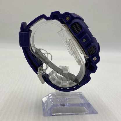 【中古品】【メンズ】 CASIO カシオ ANALOG-DIGITAL MODEL GA-140 SERIES G-SHOCK GA-140-6AJF アナログデジタル モデル GA-140シリーズ ジーショック 腕時計 196-260808-yo-04-tei カラー：パープル 万代Net店
