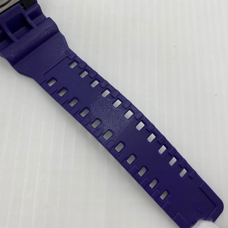 【中古品】【メンズ】 CASIO カシオ ANALOG-DIGITAL MODEL GA-140 SERIES G-SHOCK GA-140-6AJF アナログデジタル モデル GA-140シリーズ ジーショック 腕時計 196-260808-yo-04-tei カラー：パープル 万代Net店