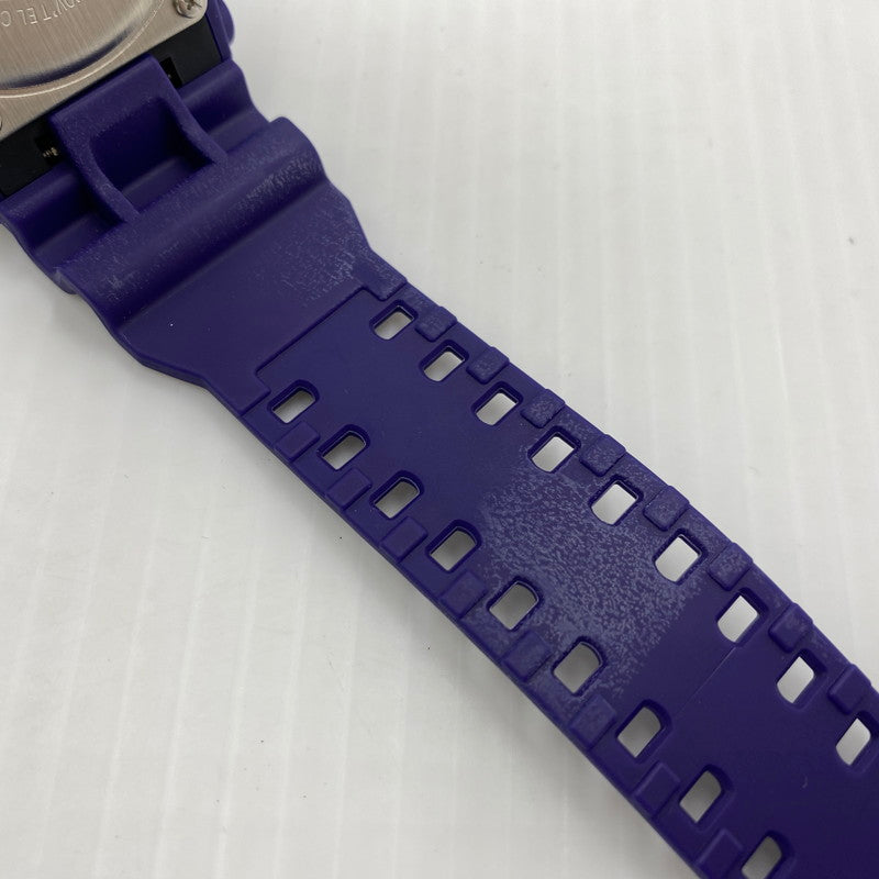 【中古品】【メンズ】 CASIO カシオ ANALOG-DIGITAL MODEL GA-140 SERIES G-SHOCK GA-140-6AJF アナログデジタル モデル GA-140シリーズ ジーショック 腕時計 196-260808-yo-04-tei カラー：パープル 万代Net店
