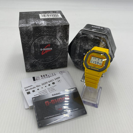 【中古品】【メンズ】 CASIO カシオ 5600 SERIES SPORTY COLOR DIGITAL G-SHOCK DW-5610Y-9 5600シリーズ スポーティカラー デジタル ジーショック 腕時計 196-260808-yo-02-tei カラー：イエロー 万代Net店