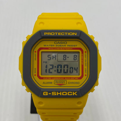 【中古品】【メンズ】 CASIO カシオ 5600 SERIES SPORTY COLOR DIGITAL G-SHOCK DW-5610Y-9 5600シリーズ スポーティカラー デジタル ジーショック 腕時計 196-260808-yo-02-tei カラー：イエロー 万代Net店