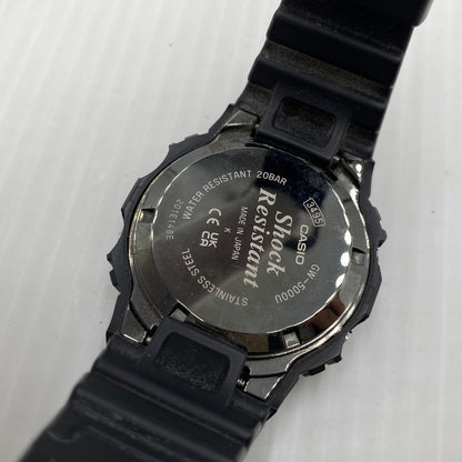 【中古品】【メンズ】 CASIO カシオ 5000SERIES FULL STAINLESS SCREW BACK DEGITAL G-SHOCK GW-5000U-1JF 5000シリーズ フルステンレス スクリューバック デジタル ジーショック 腕時計 196-260808-yo-12-tei カラー：ブラック 万代Net店