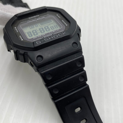【中古品】【メンズ】 CASIO カシオ 5000SERIES FULL STAINLESS SCREW BACK DEGITAL G-SHOCK GW-5000U-1JF 5000シリーズ フルステンレス スクリューバック デジタル ジーショック 腕時計 196-260808-yo-12-tei カラー：ブラック 万代Net店