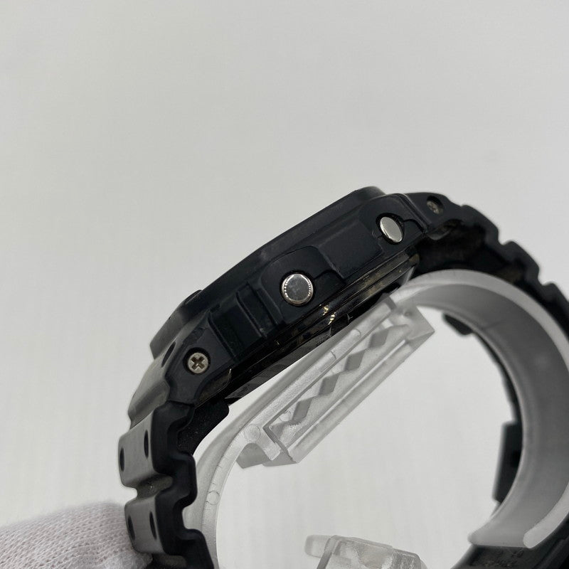 【中古品】【メンズ】 CASIO カシオ 5000SERIES FULL STAINLESS SCREW BACK DEGITAL G-SHOCK GW-5000U-1JF 5000シリーズ フルステンレス スクリューバック デジタル ジーショック 腕時計 196-260808-yo-12-tei カラー：ブラック 万代Net店