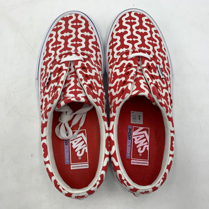 【中古品】【メンズ】 Supreme シュプリーム × VANS ヴァンズ 別注 コラボ SKATE ERA VN0A5KRV5XS スケート エラ スニーカー 靴 162-260618-ko-20-tei サイズ：27cm カラー：レッド 万代Net店