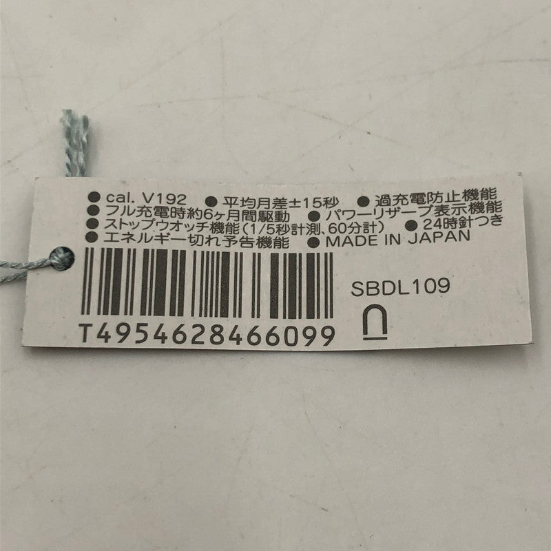 【中古美品】【メンズ】 SEIKO セイコー PROSPEX SPEEDTIMER SBDL109 プロスペックス スピードタイマー ソーラー 腕時計 197-251030-yy-02-tei カラー：シルバー 万代Net店