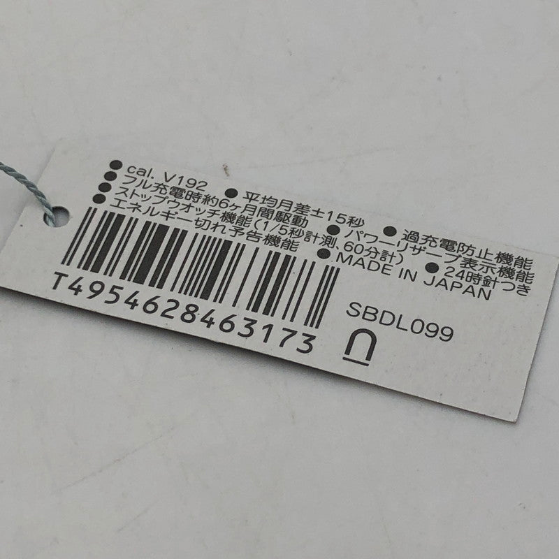 【中古美品】【メンズ】 SEIKO セイコー PROSPEX SPEEDTIMER SBDL099 プロスペックス スピードタイマー ソーラー 腕時計 197-251030-yy-07-tei カラー：シルバー 万代Net店