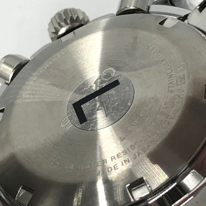 【中古美品】【メンズ】 SEIKO セイコー PROSPEX SPEEDTIMER SBDL099 プロスペックス スピードタイマー ソーラー 腕時計 197-251030-yy-07-tei カラー：シルバー 万代Net店