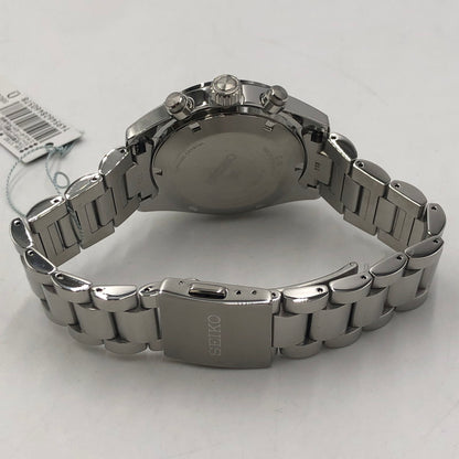 【中古美品】【メンズ】 SEIKO セイコー PROSPEX SPEEDTIMER SBDL085 プロスペックス スピードタイマー ソーラー 腕時計 197-251030-yy-09-tei カラー：シルバー 万代Net店