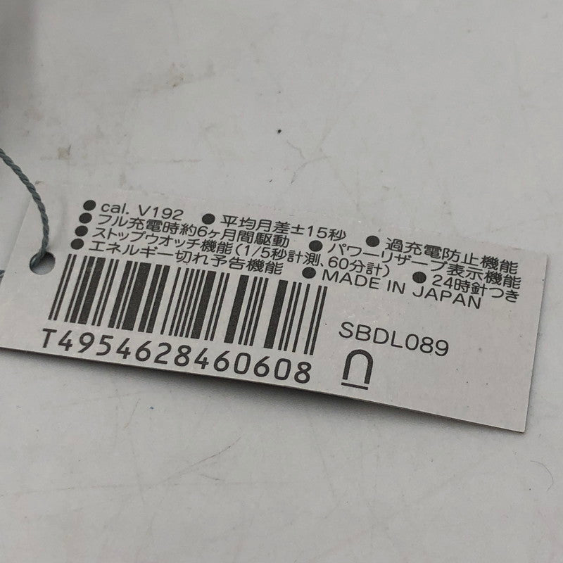 【中古美品】【メンズ】 SEIKO セイコー PROSPEX SPEEDTIMER SBDL089 プロスペックス スピードタイマー ソーラー 腕時計 197-251030-yy-05-tei カラー：シルバー 万代Net店