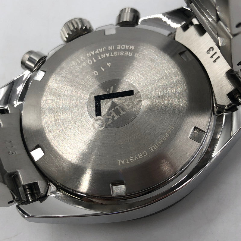 【中古美品】【メンズ】 SEIKO セイコー PROSPEX SPEEDTIMER SBDL091 プロスペックス スピードタイマー ソーラー 腕時計 197-251030-yy-11-tei カラー：シルバー 万代Net店