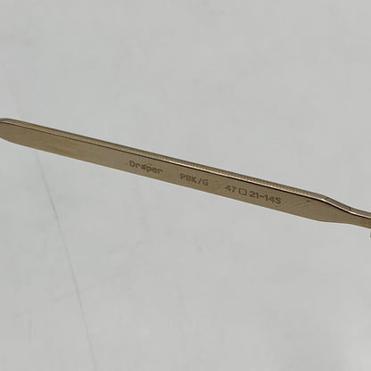 【中古品】【メンズ】 EYEVAN アイヴァン DRAPER ドレイパー アイウェア サングラス アクセサリー 203-251026-yy-02-tei サイズ：47□21-145 カラー：ブラック ゴールド 万代Net店