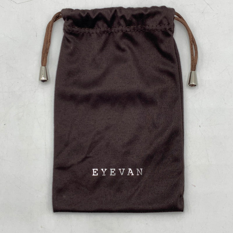 【中古品】【メンズ】 EYEVAN アイヴァン DRAPER ドレイパー アイウェア サングラス アクセサリー 203-251026-yy-02-tei サイズ：47□21-145 カラー：ブラック ゴールド 万代Net店
