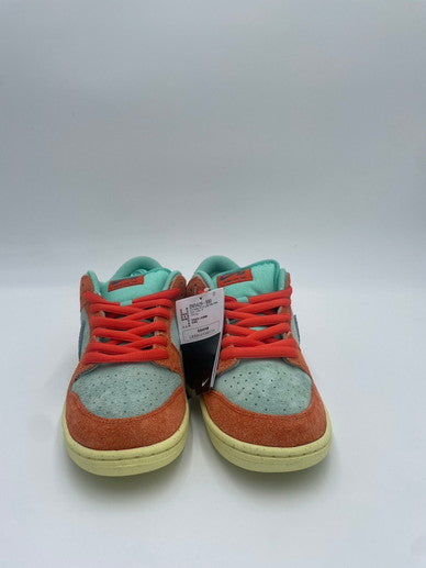 【中古美品】【メンズ】 NIKE ナイキ SB DUNK LOW PRO PRM DV5429-800 スニーカー 160-240813-NK-8-yok カラー：ORANGE/NOISE AQUA-EMERALD RISE 万代Net店