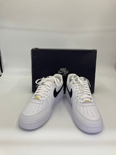 【中古品】【メンズ】 NIKE ナイキ AIR FORCE エアフォース 1 07 LV8 40TH DQ7658-100 スニーカー 160-241010-FY-1-yok カラー：WHITE/BLACK-WHITE 万代Net店