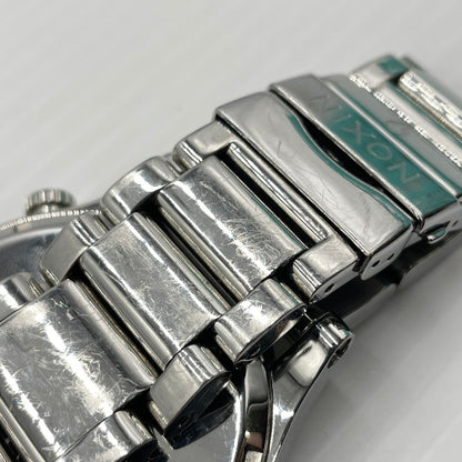 【中古品】【メンズ】 NIXON ニクソン CHRONO 51-30 クロノ ウォッチ 腕時計 メタルベルト ステンレススチール 197-260826-ko-06-teih カラー：シルバー/ホワイト 万代Net店