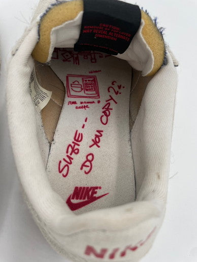 【中古品】【メンズ】 NIKE ナイキ STRANGER THINGS ストレンジャーシングス CLASSIC CORTEZ クラシック コルテッツ QS UD CJ6107-100 スニーカー 160-240804-NK-9-yok カラー：SAIL/SAIL-DEEP ROYAL BLUE-SAIL 万代Net店