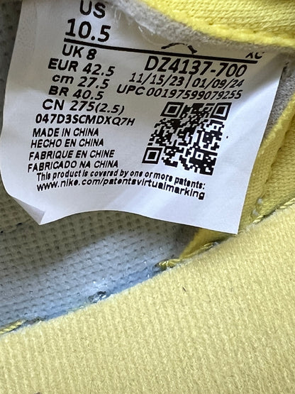 【中古美品】【メンズ】 NIKE ナイキ × TRAVIS SCOTT トラビス・スコット 別注 コラボ WMNS AIR JORDAN 1 LOW OG SP DZ4137-700 エア ジョーダン 1 ロー スニーカー 靴 160-260801-kk-05-hon カラー：CANARY/RACER BLUE-LIGHT SILVER 万代Net店