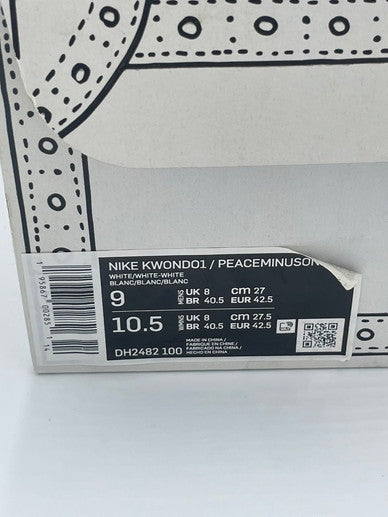 【中古品】【メンズ】 NIKE ナイキ × PEACEMINUSONE  NIKE KWONDO1 "WHITE" DH2482-100 スニーカー 160-240805-NK-8-yok カラー：WHITE/WHITE-WHITE 万代Net店