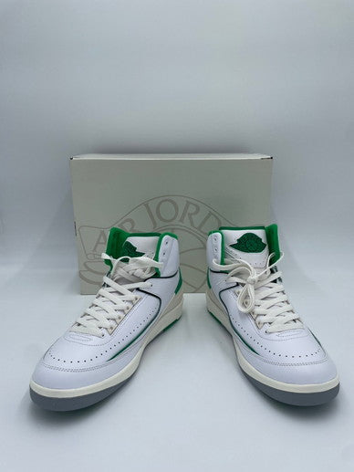 【中古美品】【メンズ】 NIKE ナイキ AIR JORDAN2 RETRO エアジョーダン2 レトロ DR8884-103 スニーカー 160-240813-NK-15-yok カラー：WHITE/LUCKY GREEN-SAIL 万代Net店