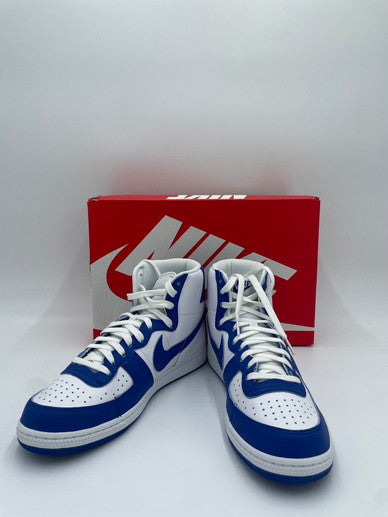 【中古美品】【メンズ】 NIKE ナイキ TERMINATOR HIGH ターミネーターハイ FN6836-100 スニーカー  160-240813-NK-12-yok カラー：WHITE/GAME ROYAL 万代Net店