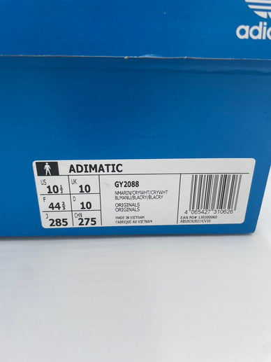 【中古美品】【メンズ】 adidas アディダス ADIMATIC GY2088 スニーカー 161-240813-NK-22-yok カラー：NMARIN/CRYWHT 万代Net店