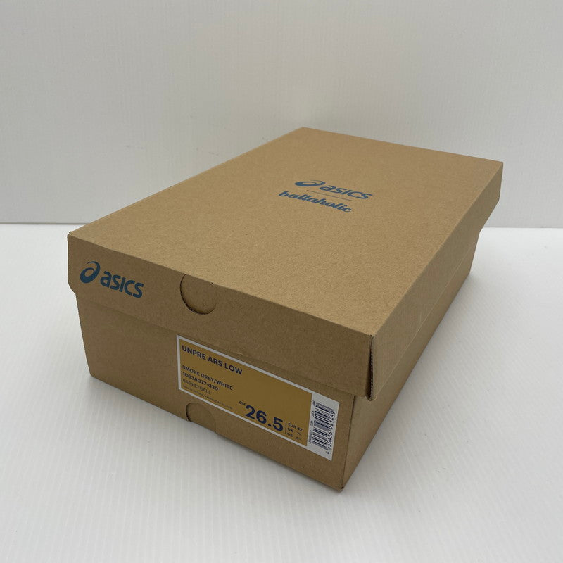 【中古品】【メンズ】 BALLAHOLIC ボーラホリック × ASICS アシックス 別注コラボ UNPRE ARS LOW 1063A077-020 アンプレ アルス ロー スニーカー 靴 シューズ 162-260629-sa-16-tei サイズ：26.5 カラー：ベージュ系 万代Net店