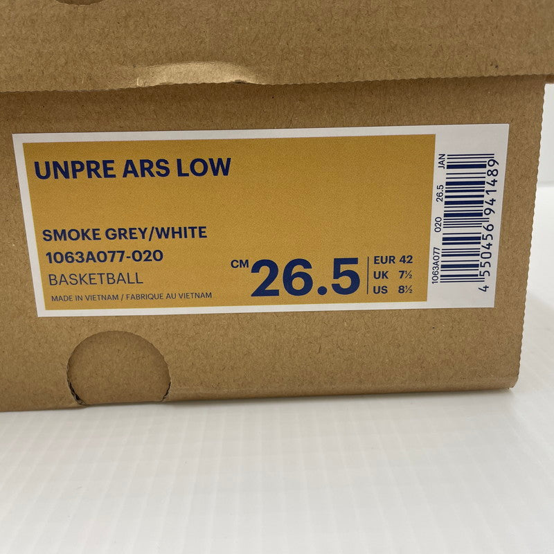 【中古品】【メンズ】 BALLAHOLIC ボーラホリック × ASICS アシックス 別注コラボ UNPRE ARS LOW 1063A077-020 アンプレ アルス ロー スニーカー 靴 シューズ 162-260629-sa-16-tei サイズ：26.5 カラー：ベージュ系 万代Net店