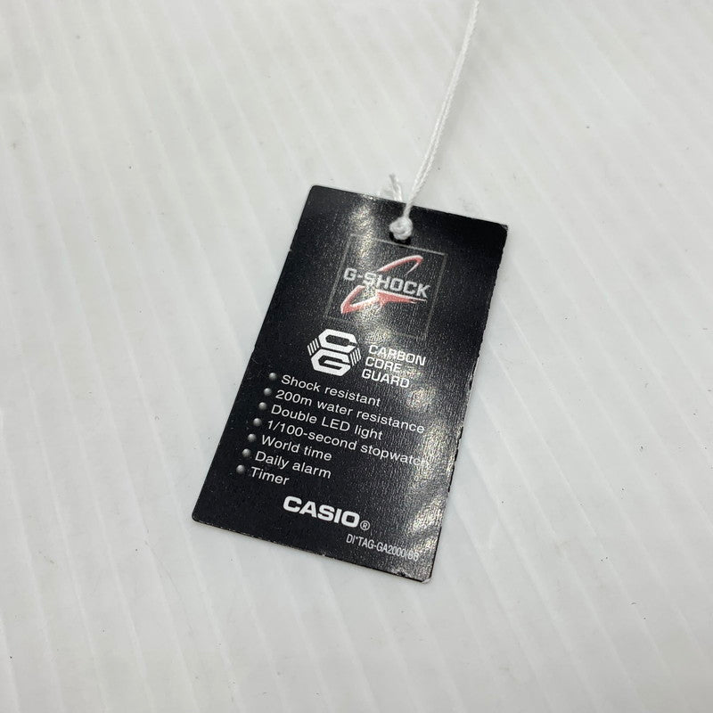 【中古品】【メンズ】 G-SHOCK ジーショック GA-2000 SERIES GA-2000-1A9DR アナデジ 腕時計 ウォッチ カーボンコアガード 196-260804-ko-14-tei カラー：ブラックイエロー 万代Net店
