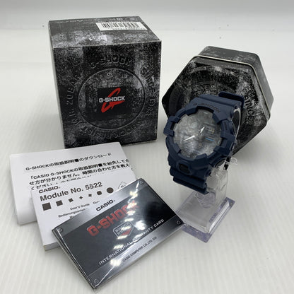 【中古品】【メンズ】 CASIO カシオ ANALOG-DIGITAL COMBINATION MODEL G-SHOCK GA-700CA-2ADR アナログデジタル コンビネーション モデル 腕時計 196-260814-yo-03-tei カラー：ネイビー 万代Net店