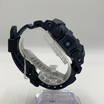 【中古品】【メンズ】 CASIO カシオ ANALOG-DIGITAL COMBINATION MODEL G-SHOCK GA-700CA-2ADR アナログデジタル コンビネーション モデル 腕時計 196-260814-yo-03-tei カラー：ネイビー 万代Net店