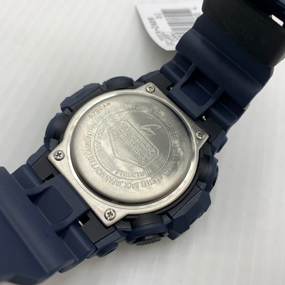 【中古品】【メンズ】 CASIO カシオ ANALOG-DIGITAL COMBINATION MODEL G-SHOCK GA-700CA-2ADR アナログデジタル コンビネーション モデル 腕時計 196-260814-yo-03-tei カラー：ネイビー 万代Net店