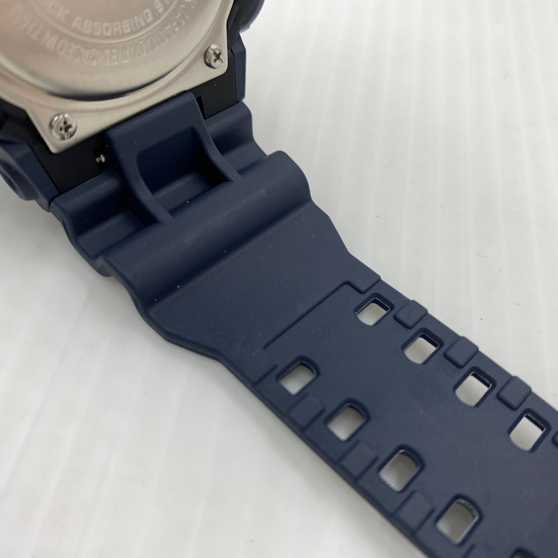 【中古品】【メンズ】 CASIO カシオ ANALOG-DIGITAL COMBINATION MODEL G-SHOCK GA-700CA-2ADR アナログデジタル コンビネーション モデル 腕時計 196-260814-yo-03-tei カラー：ネイビー 万代Net店