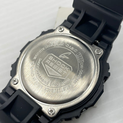 【中古品】【メンズ】 G-SHOCK ジーショック DW-5600MS-1DR マットブラックレッドアイ ウォッチ 腕時計 ラバーベルト 196-260826-ko-03-teih カラー：ブラック 万代Net店