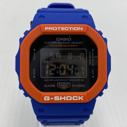【中古品】【メンズ】 CASIO カシオ 5600 SERIES SPORTY COLOR DIGITAL G-SHOCK DW-5610SC-2DR 5600シリーズ スポーティカラー デジタル ジーショック 腕時計 196-260808-yo-03-tei カラー：オレンジ/ブルー 万代Net店