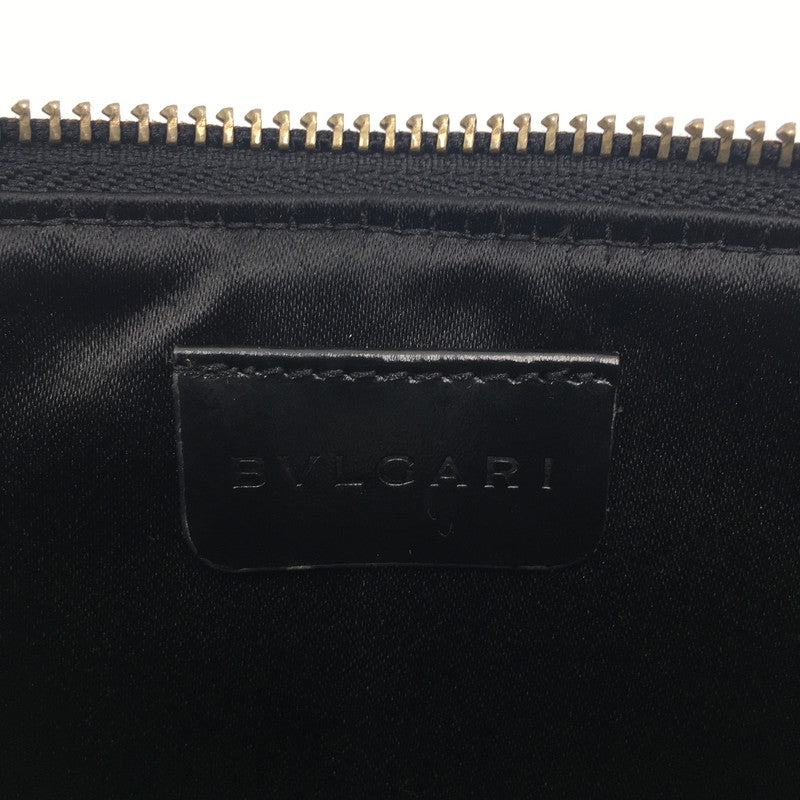 【中古品】【レディース】 BVLGARI ブルガリ ロゴマニア ハンドバッグ カバン 180-250714-KS-03-tei カラー：ブラック 万代Net店