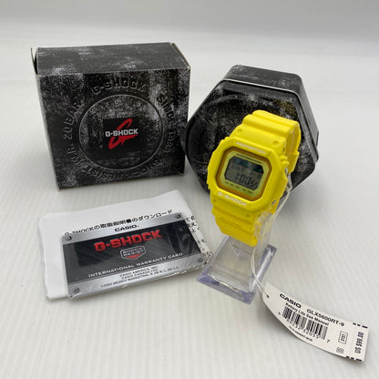 【中古品】【メンズ】 CASIO カシオ G-LIDE 5600SERIES TIDEGRAPH DEGITAL G-SHOCK GLX-5600RT-9 Gライド 5600シリーズ タイトグラフ デジタル ジーショック 腕時計 196-260808-yo-07-tei カラー：イエロー 万代Net店