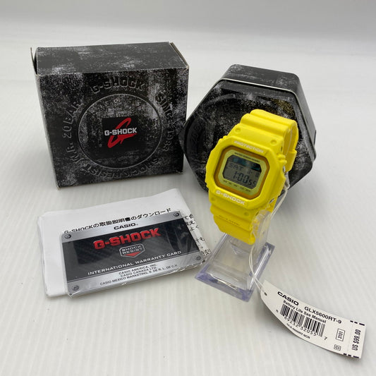 【中古品】【メンズ】 CASIO カシオ G-LIDE 5600SERIES TIDEGRAPH DEGITAL G-SHOCK GLX-5600RT-9 Gライド 5600シリーズ タイトグラフ デジタル ジーショック 腕時計 196-260808-yo-07-tei カラー：イエロー 万代Net店