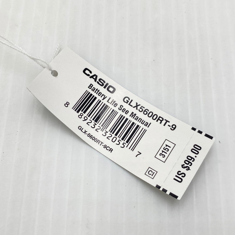 【中古品】【メンズ】 CASIO カシオ G-LIDE 5600SERIES TIDEGRAPH DEGITAL G-SHOCK GLX-5600RT-9 Gライド 5600シリーズ タイトグラフ デジタル ジーショック 腕時計 196-260808-yo-07-tei カラー：イエロー 万代Net店