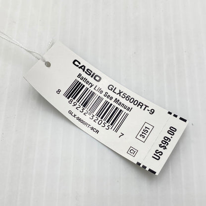 【中古品】【メンズ】 CASIO カシオ G-LIDE 5600SERIES TIDEGRAPH DEGITAL G-SHOCK GLX-5600RT-9 Gライド 5600シリーズ タイトグラフ デジタル ジーショック 腕時計 196-260808-yo-07-tei カラー：イエロー 万代Net店