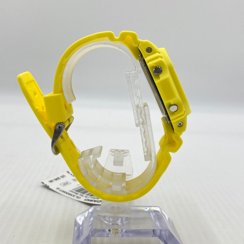 【中古品】【メンズ】 CASIO カシオ G-LIDE 5600SERIES TIDEGRAPH DEGITAL G-SHOCK GLX-5600RT-9 Gライド 5600シリーズ タイトグラフ デジタル ジーショック 腕時計 196-260808-yo-07-tei カラー：イエロー 万代Net店